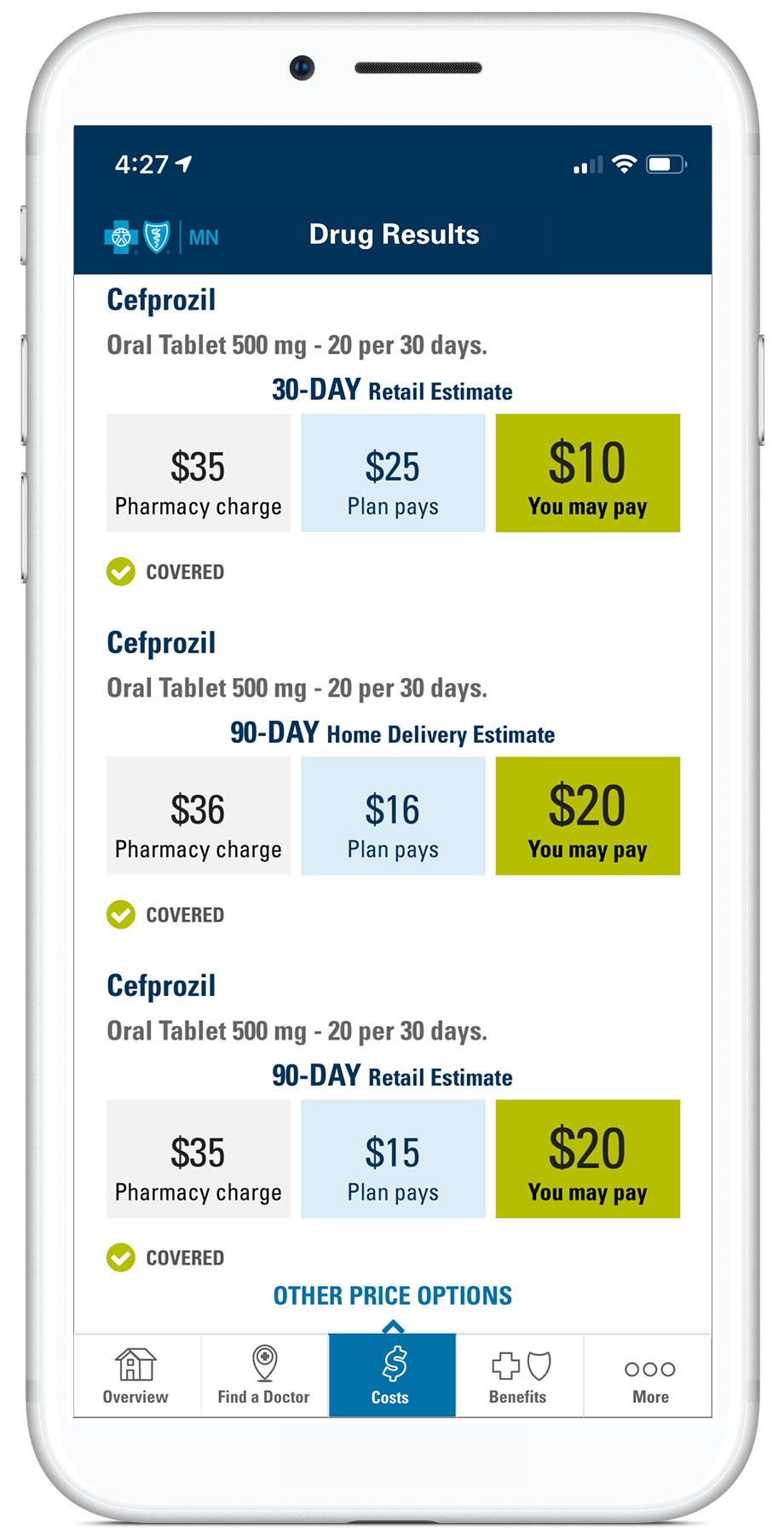 Health Insurance Mobile App BlueCrossMN Mobile