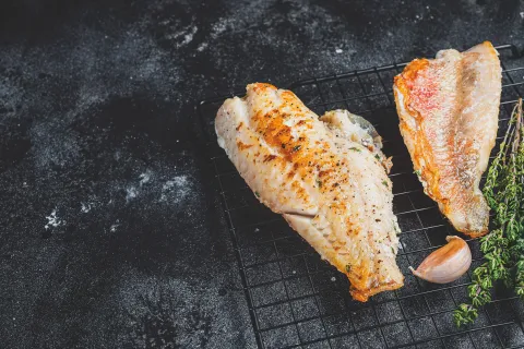 Sea bass.