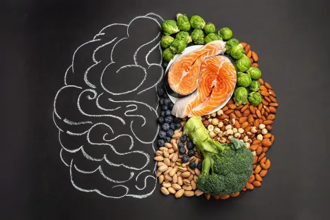 Food that is healthy for your brain.