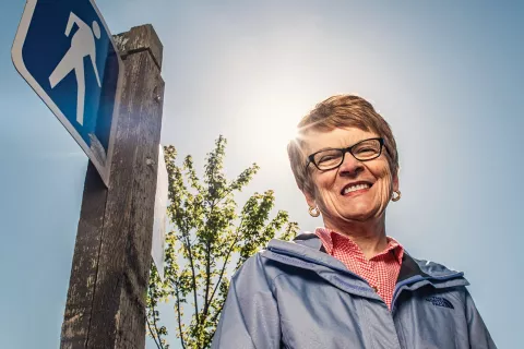 Blue Cross member Joan Monson.