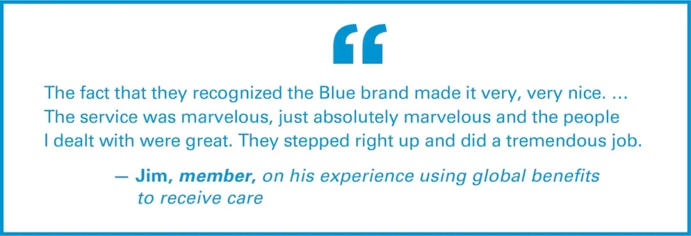 Global plans member quote