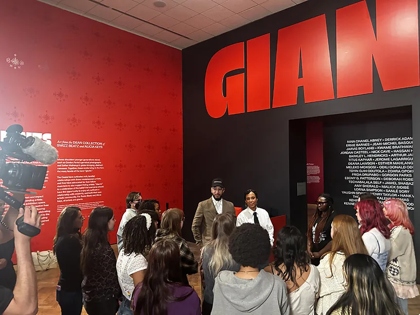 Swizz Beats and Alicia Keys at Mia