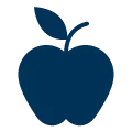 ícono de manzana