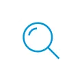 Magnifying glass icon