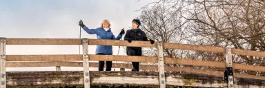 Betty Gust and Kay Reichert have a shared passion for active living.
