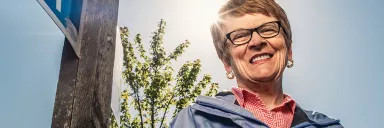 Blue Cross member Joan Monson.